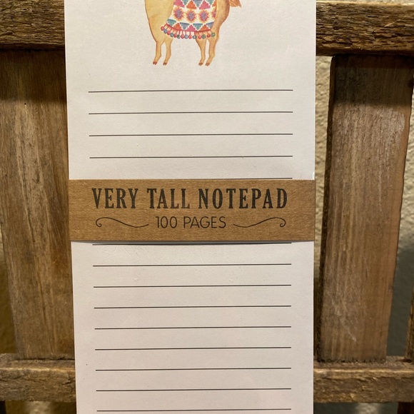 Llama Notepad, No Drama Llama Notepad, Llama Themed Notepad, Llamas - Picture 5 of 9